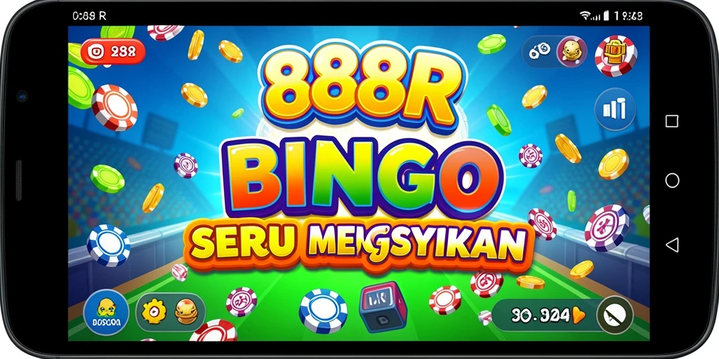 Screenshot utama 888R menampilkan gameplay seru dalam permainan Bingo.