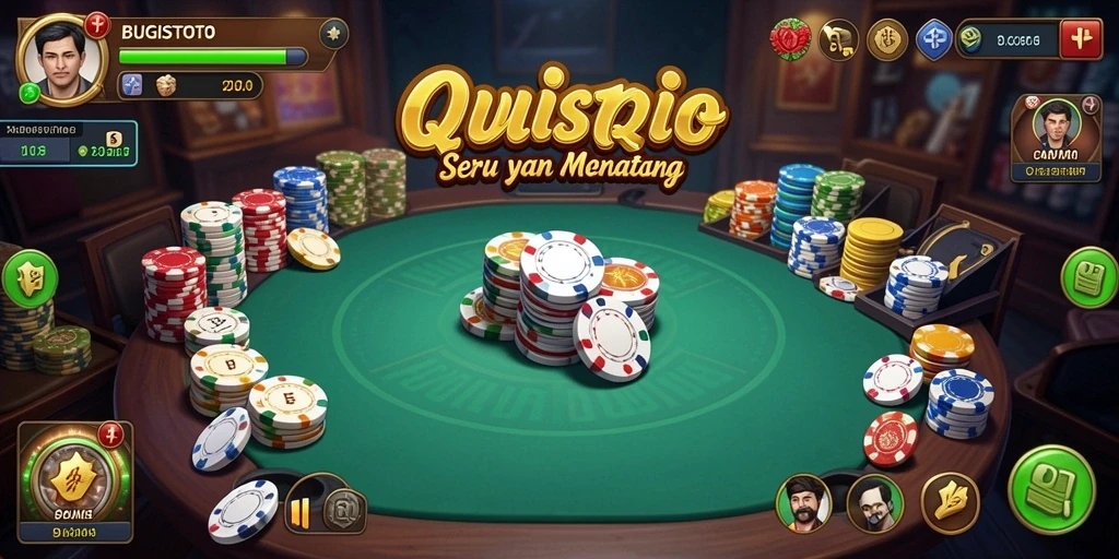Screenshot <strong>BUGISTOTO</strong> menampilkan gameplay seru QiuQiu.
