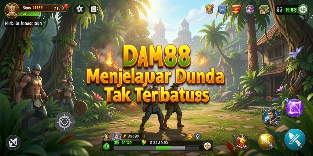 Gameplay menarik dari DAM88 yang menunjukkan kebebasan eksplorasi.