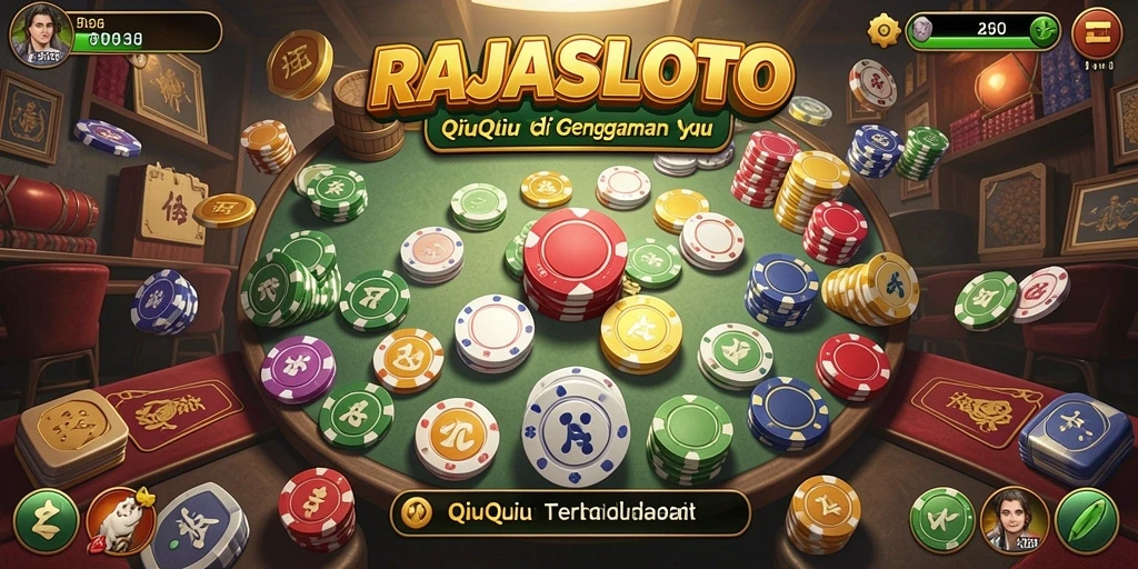 Screenshot gameplay QiuQiu yang seru di RAJASLOTO.